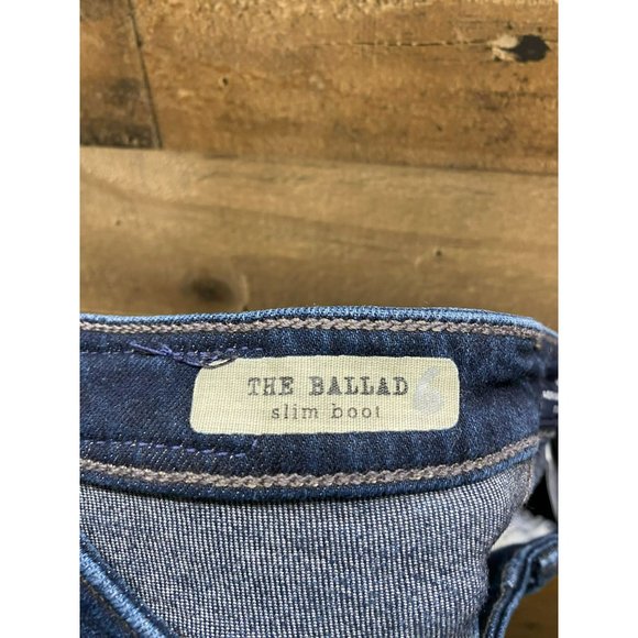 Adriano Goldschmied Ballad Slim Boot Jeans Size 24R - Picture 2 of 6